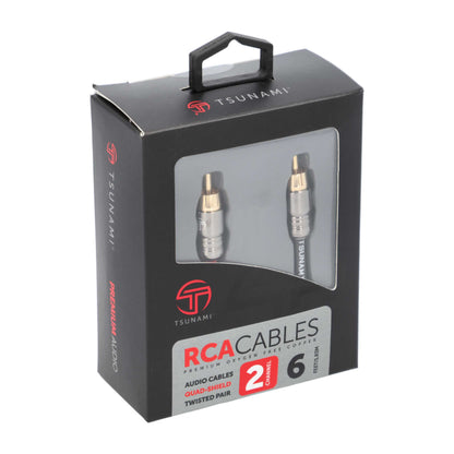 Metra TSX-RCA6 2-Channel 6 ft RCA Interconnect Cable
