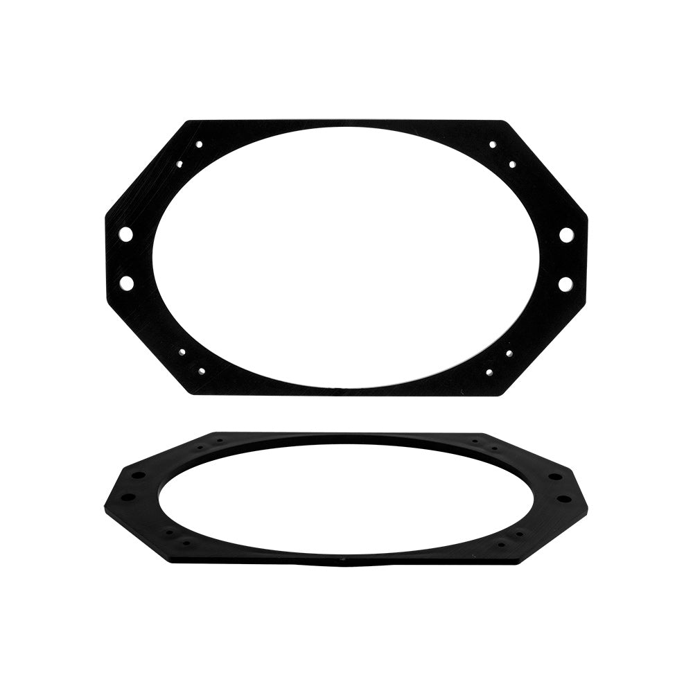 Metra 82-1011 4x6 Front Dash Speaker Adapter Pods for Jeep Wrangler TJ