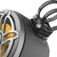 JL Audio M6-650VEX-Mb-S-GmTi-i 6.5-inch Lighted Tower Coaxial Speakers, Titanium Sport Grilles 93411