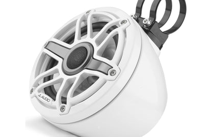 JL Audio M6-650VEX-Gw-S-GwGw 6.5-inch Tower Coaxial System, White Sport Grilles 93410