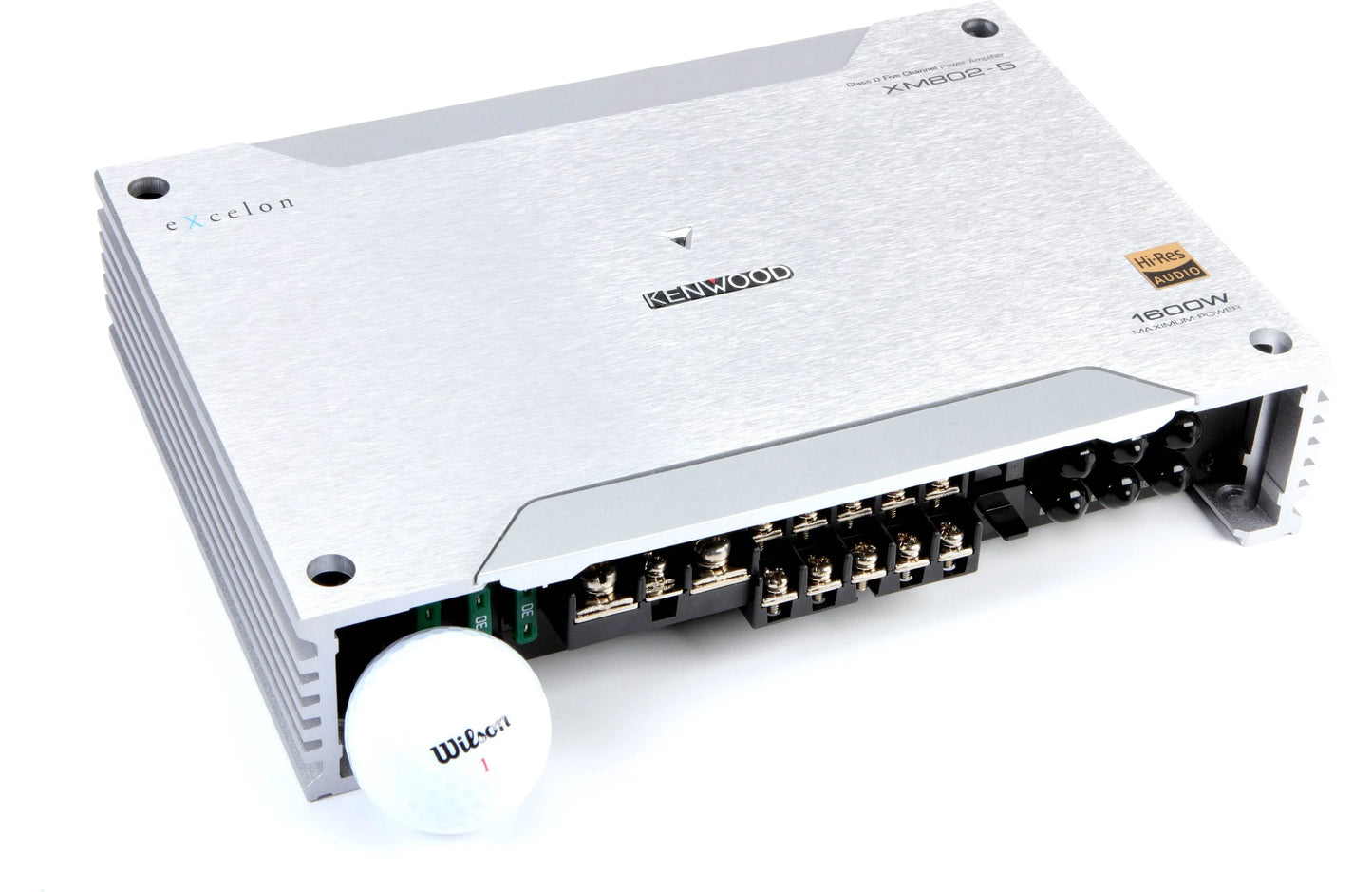 Kenwood eXcelon XM802-5 Marine/Motorsports 5-Channel Amplifier 800W