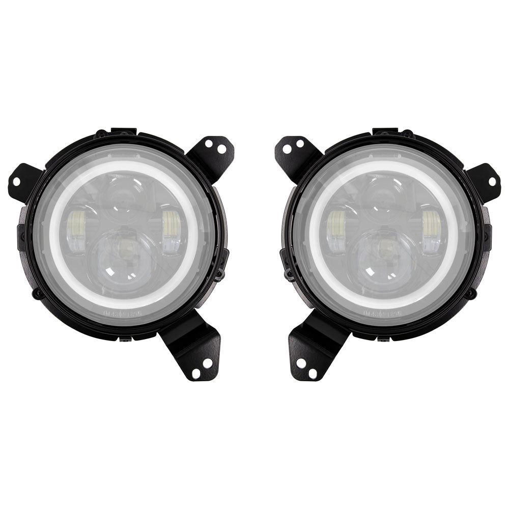 Metra JP-JLB7 7-Inch Headlight Brackets for Jeep JL JT