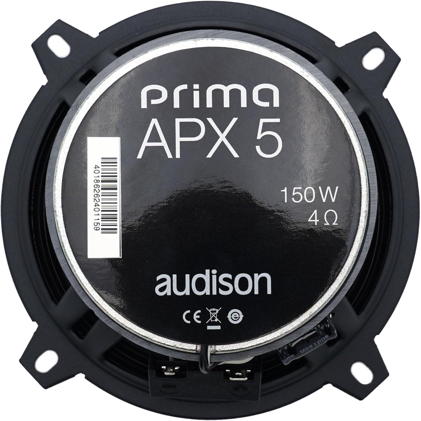 Audison APX 5 Prima 5.25" 2-Way Coaxial Speakers, 50W RMS, 4Ω, Pair