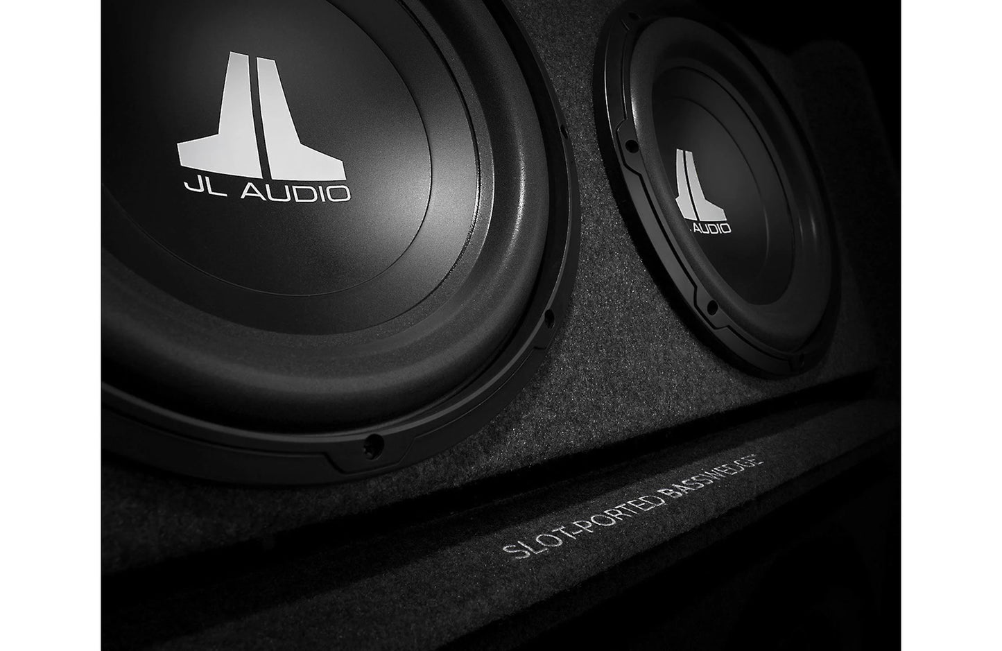 JL Audio CP212-W0v3 BassWedge Dual 12" Ported Enclosure 600W RMS 2Ω 010-03055-00 (93283)