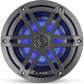 JL Audio M3-650X-S-Gm-i 6.5-inch RGB LED Marine Coaxial Speakers, Gray Sport Grilles 93513