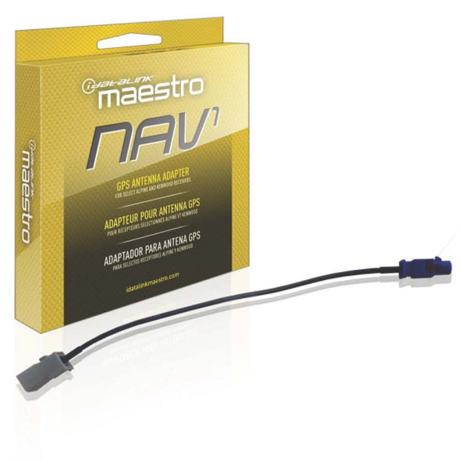 iDatalink Maestro ACC-NAV1 FAKRA to Aftermarket Navigation Antenna Adaptor - Alpine, JVC
