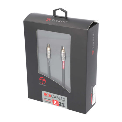 Metra TSX-RCA21 2-Channel 21 ft RCA Interconnect Cable