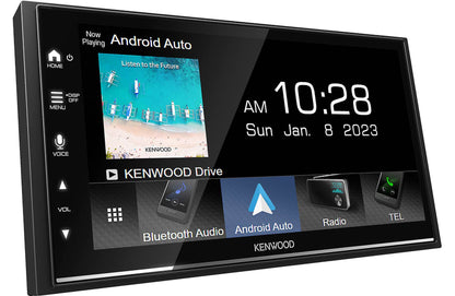 Kenwood DMX8709S 6.8" Touch Screen Car Stereo-Wireless Apple CarPlay, Android Auto + CMOS-320LP Backup Camera