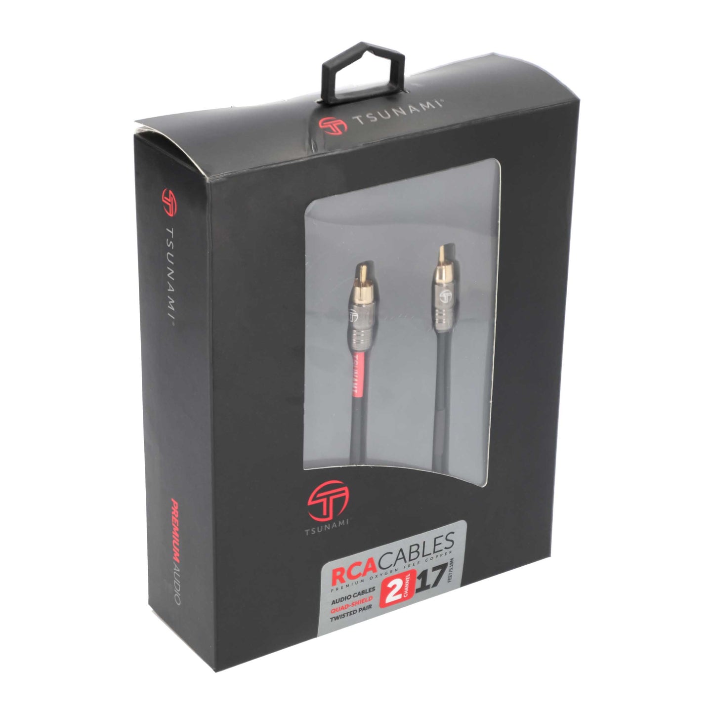 Metra TSX-RCA17 TSX 2-Channel 17 ft RCA Interconnect Cable