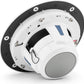 JL Audio M6-650X-L-GwSw-Single 6.5-inch Marine Coaxial Speaker, White Luxe Grille 93912