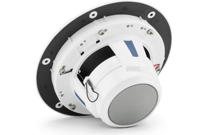 JL Audio M6-650X-L-GwSw-Single 6.5-inch Marine Coaxial Speaker, White Luxe Grille 93912