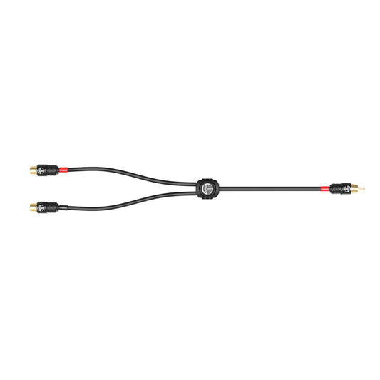 Metra TSX-Y2 2 Female to 1 Male RCA Y Adapter Cable
