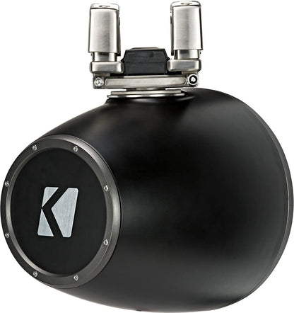 Kicker KMTC114 11" Horn-Loaded Wake Tower Speaker System in Black, Pair, 4 Ohm