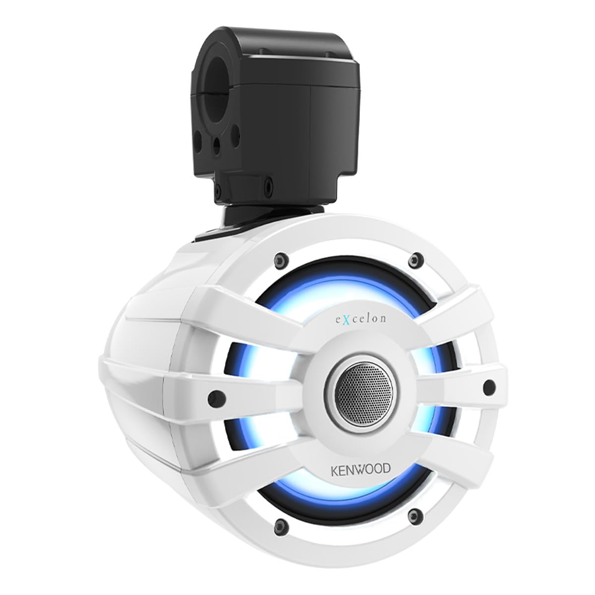 Kenwood eXcelon XM65TWL 6.5 Inch 2 Way Marine & Powersports Tower Speakers Pair (White)