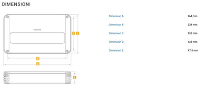 Audison SR 1.500.2 D-Class Mono Bass Amplifier 1000 Wrms X 1 at 1-Ohms