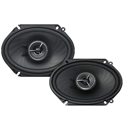 Kenwood eXcelon KFC-X683C 6x8 Inch 2-Way Custom Fit Speaker System (Pair)