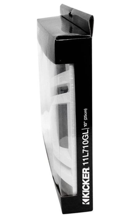 Kicker 10-inch (25cm) Square Subwoofer Grille for 11S10L7 LED White