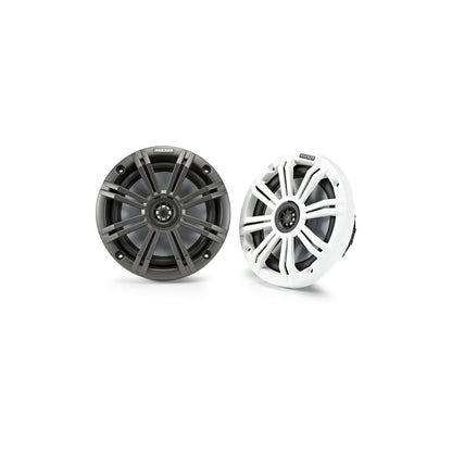 Kicker 45KM654 6.5" 390w Marine Boat Speakers w/Charcoal+White Grilles