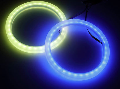 Kicker 47KLSR8 8" Weather Proof Led Lighted Speaker Ring, Only Fits Km8 Coaxials