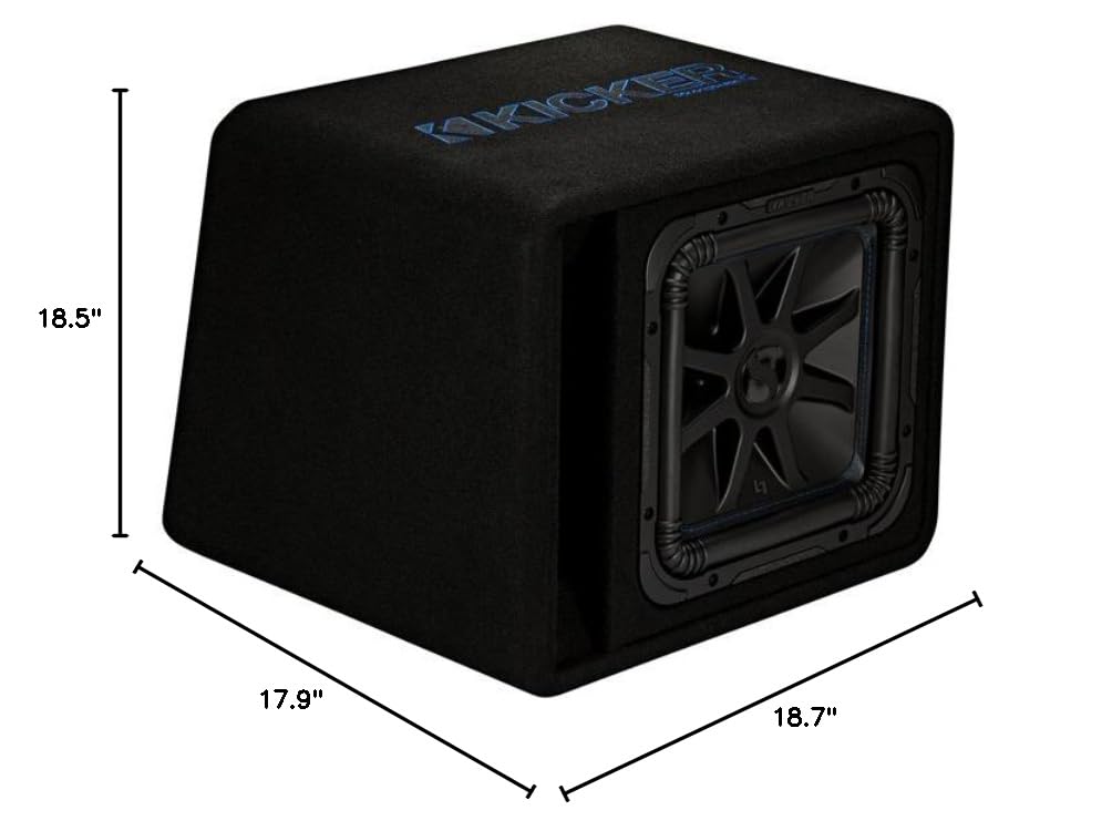 Kicker VL7S122 L7S 12" Subwoofer in Vented Enclosure 2-Ohm