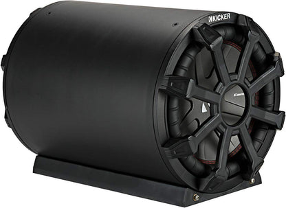 Kicker 46CWTB104 TB10 10-inch Loaded Weather-Proof Subwoofer Enclosure w/Passive Radiator