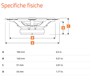 Hertz UNO Series X 170 6.75" 2-Way Coaxial Speakers (Pair) – 50W RMS