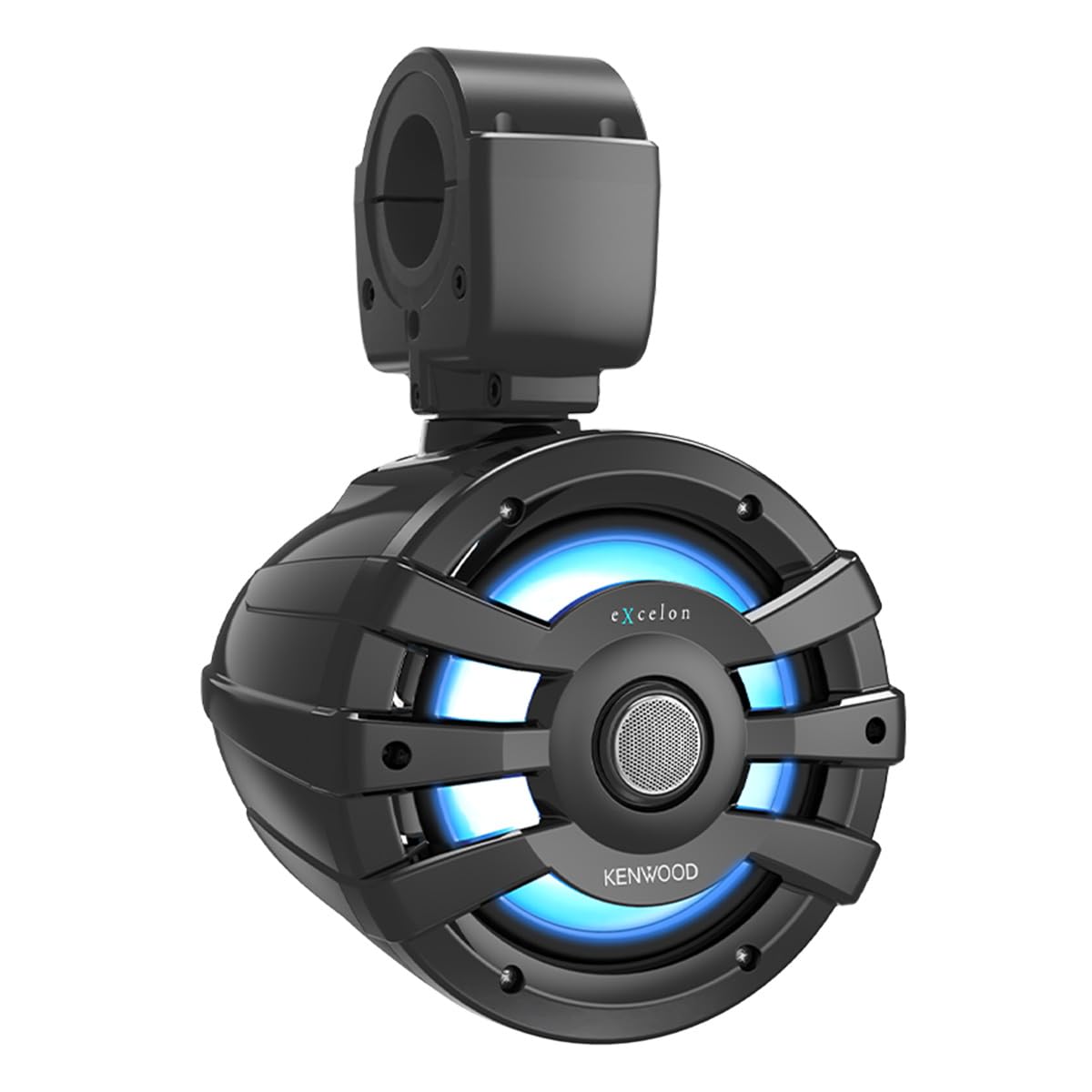 Kenwood eXcelon XM77TBL 7.7 Inch 2 Way Marine & Powersports Tower Speakers Pair (Black)