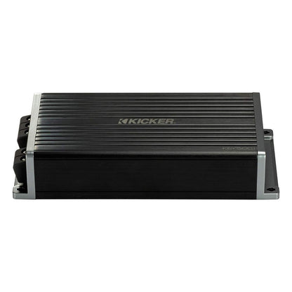 Kicker 47KEY5001 500w Mono Amplifier w/Bass Revealer Processor Smart Amp