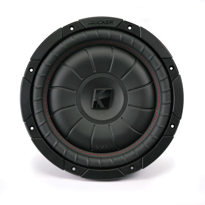 Kicker CompVT 10-Inch (25cm) Subwoofer, SVC, 2-Ohm, 350W 43CVT102
