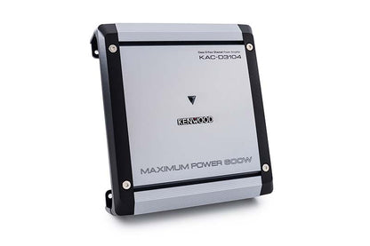 Kenwood KAC-D3104 Compact 4-Channel Class D Car Audio Amplifier 600W Max