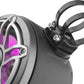 JL Audio M6-650VEX-Mb-S-GmTi-i 6.5-inch Lighted Tower Coaxial Speakers, Titanium Sport Grilles 93411