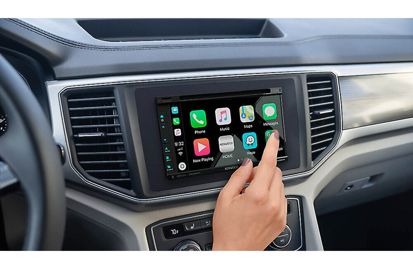 Kenwood DNX697S 6.8" Apple CarPlay Android Auto GPS Car Stereo + SXV300V1 SiriusXM Satellite Tuner