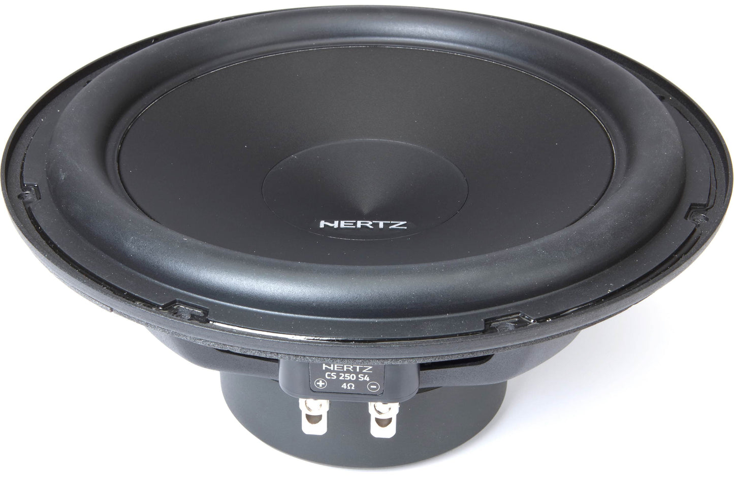 Hertz Cento CS 250 S4 10" 300W RMS 4-Ohm SVC Shallow-Mount Subwoofer (Single)