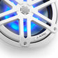 JL Audio M3-770X-S-Gw-i 7.7-inch Marine Coaxial Speakers, White Sport Grilles, RGB LEDs 93523