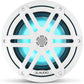 JL Audio M3-650X-S-Gw-i 6.5-inch RGB LED Marine Coaxial Speakers, White Sport Grilles 93515