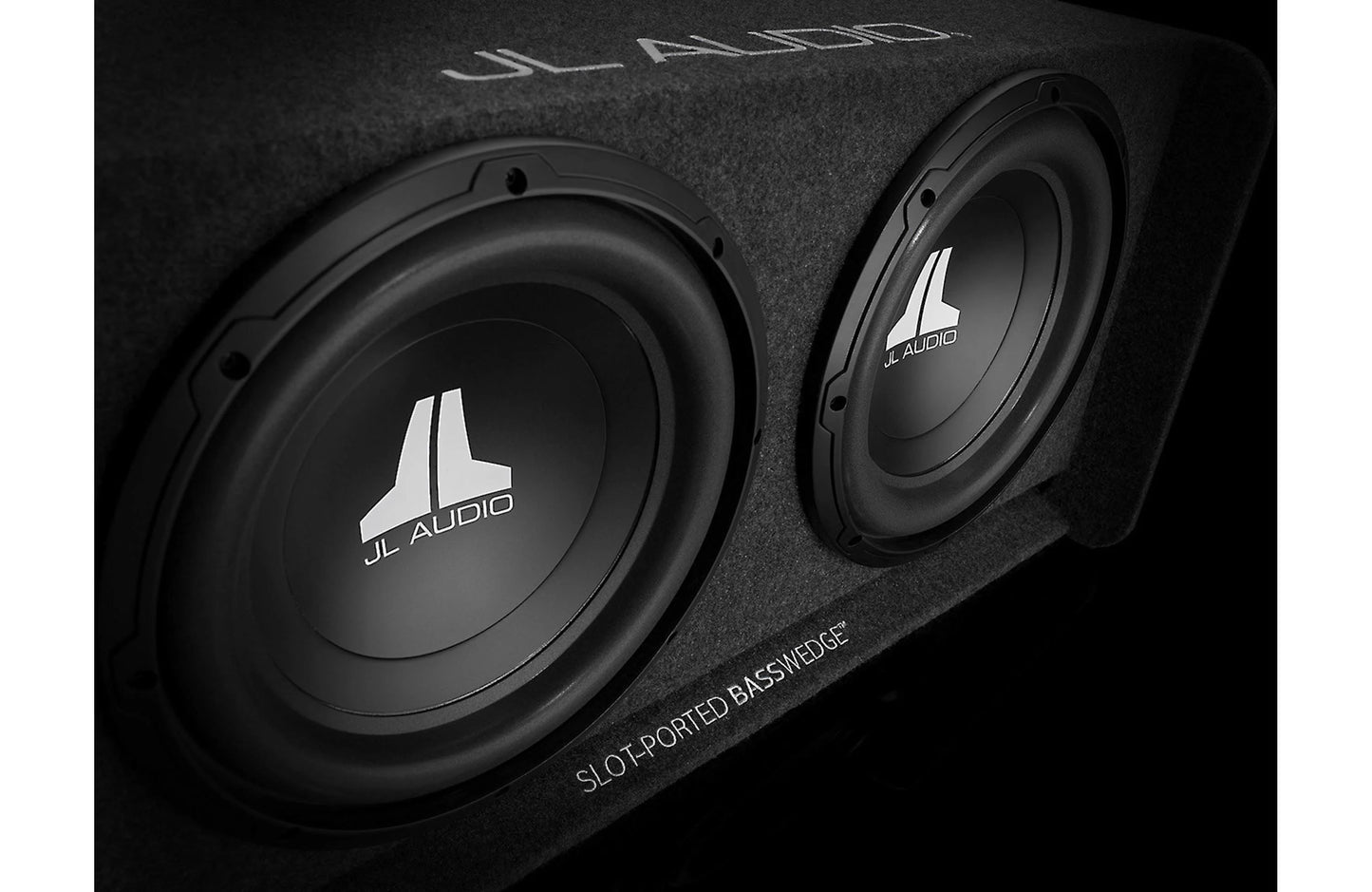 JL Audio CP212-W0v3 BassWedge Dual 12" Ported Enclosure 600W RMS 2Ω 010-03055-00 (93283)