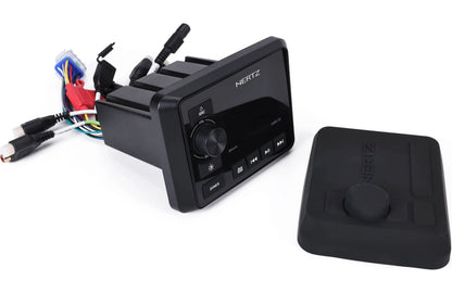 Hertz HMR 20 3" Marine Digital Media Color Receiver with 2-Zone Audio Control