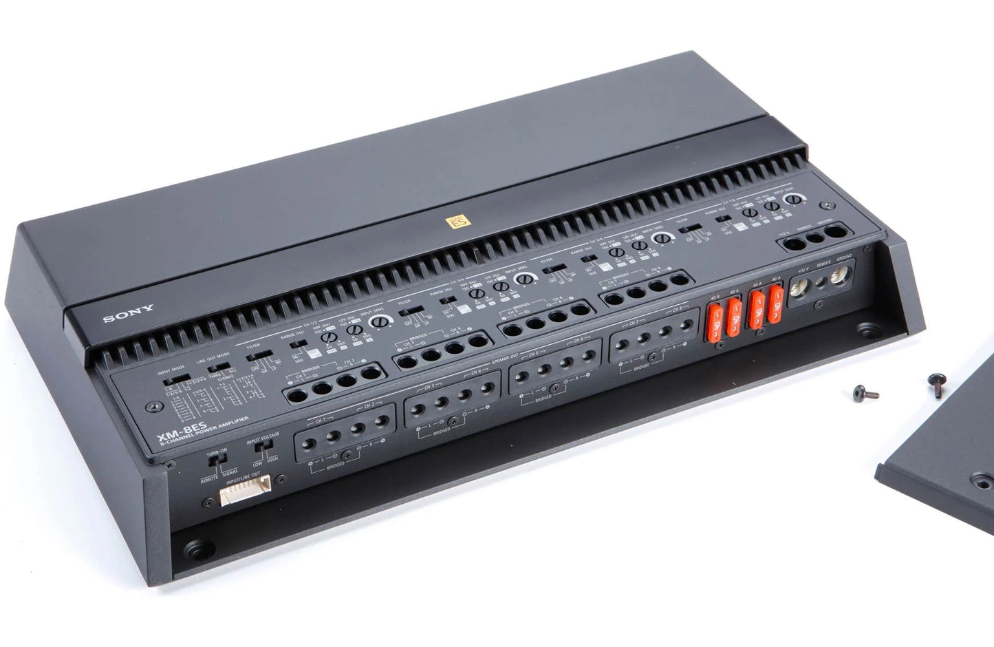 Sony XM-8ES 8-Channel Class-D 100W x 8 RMS @ 4Ω Full-Range Amplifier