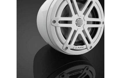 JL Audio M3-650VEX-Gw-S-Gw 6.5-inch Tower Coaxial System, White Sport Grilles 010-03256-00 (93400)