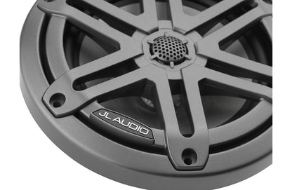 JL Audio M3-650X-S-Gm 6.5-inch Marine Coaxial Speakers, Gray Sport Grilles 93512