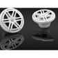 JL Audio M3-650X-S-Gw 6.5-inch Marine Coaxial Speakers, White Sport Grilles 93514