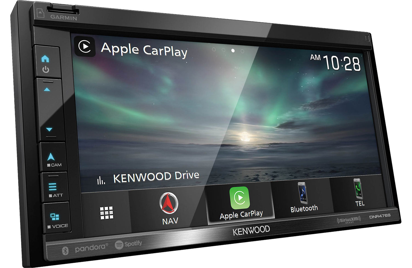 Kenwood DNR476S AM FM BT Garmin Nav. Stereo | Plus CMOS-130 Backup Camera