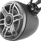 JL Audio M6-650VEX-Mb-S-GmTi 6.5-inch Tower Coaxial Speakers, Titanium Sport Grilles 93413