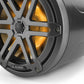 JL Audio M3-770ETXv3-Sb-S-Gm-i 7.7" RGB LED Tower Coaxial System, Gray Sport Grilles 93537