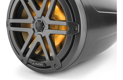JL Audio M3-770ETXv3-Sb-S-Gm-i 7.7" RGB LED Tower Coaxial System, Gray Sport Grilles 93537