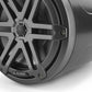 JL Audio M3-770ETXv3-Sb-S-Gm 7.7 Inch Tower Coaxial System, Gray Sport Grilles 93536
