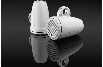 JL Audio M3-770ETXv3-Gw-C-Gw 7.7-inch Tower Coaxial System, White Classic Grilles 93535