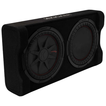 Kicker 51PTRTP12 - TRTP 12" 500w Powered Down Firing Loaded Subwoofer Enclosure