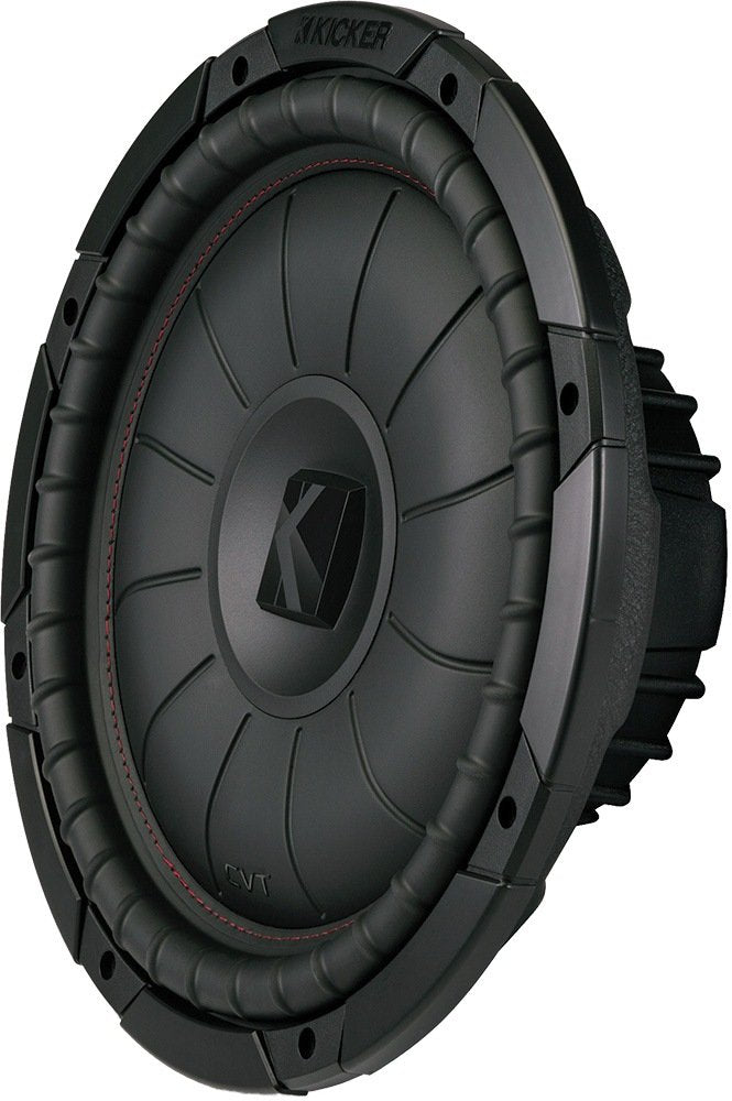 Kicker CompVT 12-Inch (30cm) Subwoofer, SVC, 4-Ohm, 400W