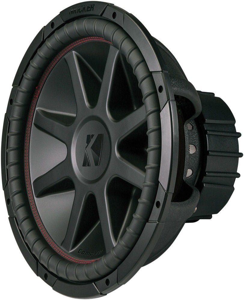 Kicker CompVR 15-Inch (38cm) Subwoofer, DVC, 2-Ohm, 500W